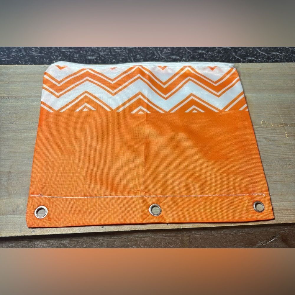 New Orange 3-ring Binder Pencil Pouch